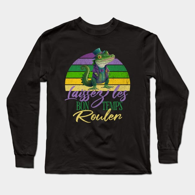 Let the Good Times Roll - Laissez les bon temp rouler Long Sleeve T-Shirt by Unified by Design